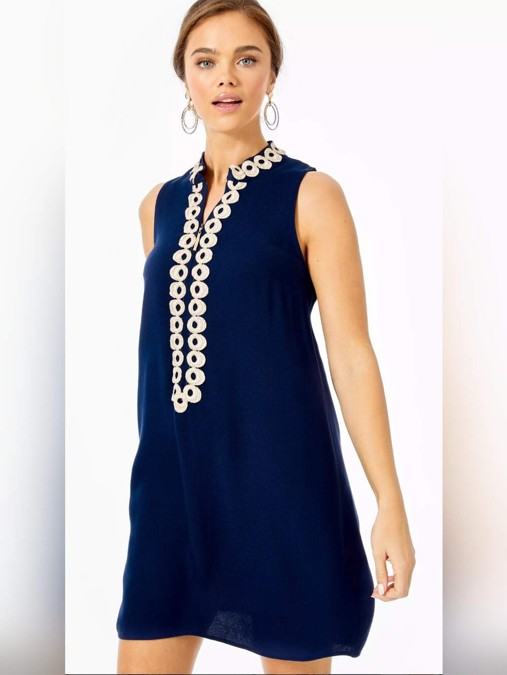 Lilly Pulitzer Jane Shift Dress, size 00 (Originally $168) True Navy